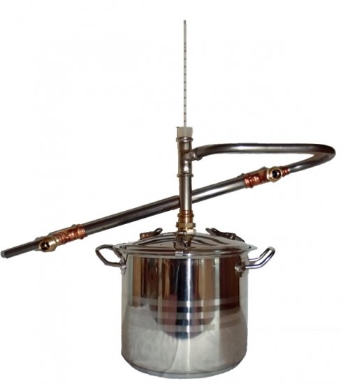 DESTILLIERMEISTER-ECO-H11 Stainless-Steel Distillery with Counte - Click Image to Close
