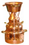 CopperGarden® Alquitara - 50 Liter - Destille für ätherische Öle