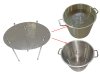 Mash-aroma basket / steamer as scorching protection for 70 litres still-pot (image for) Mash-aroma basket / steamer as scorching protection for 70 litres still-pot