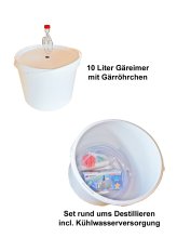 Destillier - Hobbyset für unsere niedrig gebauten Edelstahl Destillen