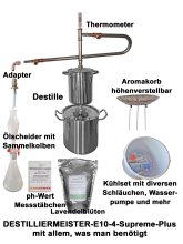 Set DESTILLIERMEISTER E10-4 Supreme -Plus_all-inclusive