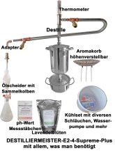 Set DESTILLIERMEISTER E2-4 Supreme -Plus_all-inclusive