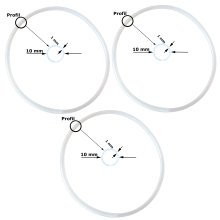 Replacement Sealing Gasket for Destilliermeister 50 Litres- special agglutinates Ø 32 cm