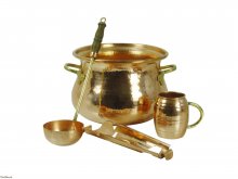 "CopperGarden®" SET: Feuerzangenbowle Kupfer "verzinnt"