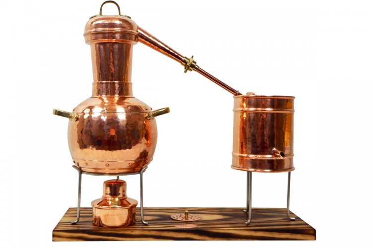 "CopperGarden®" still 2L Arabia with spirit lamp - Click Image to Close